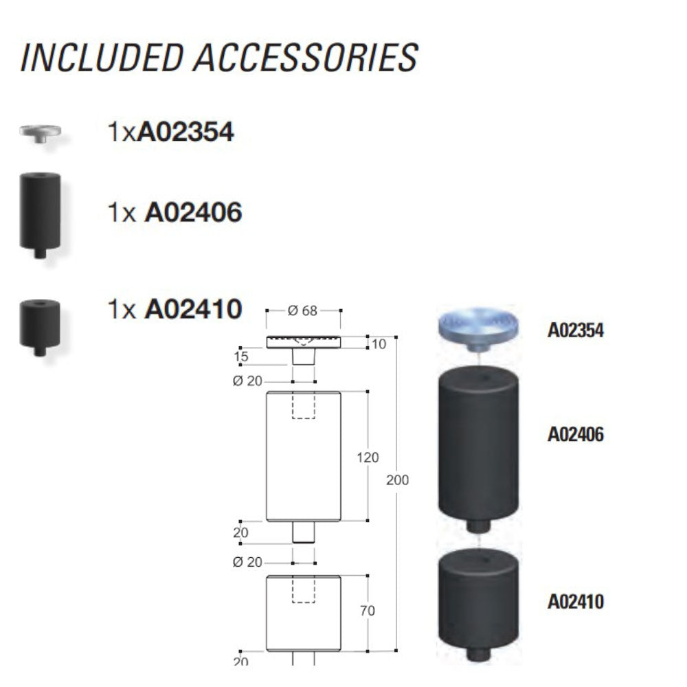 Portable HGV Jack With Removable Handle - YAK 221/P